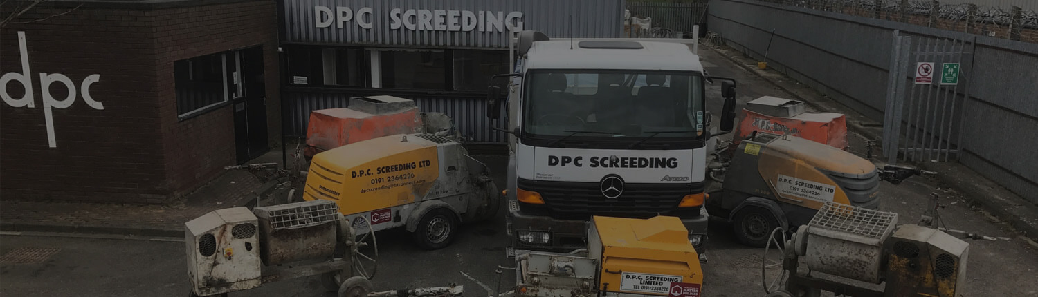DPC Screeding